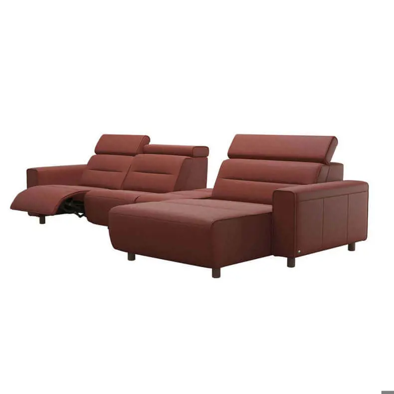 Emily Two Seater Power Left with Large Long Seat